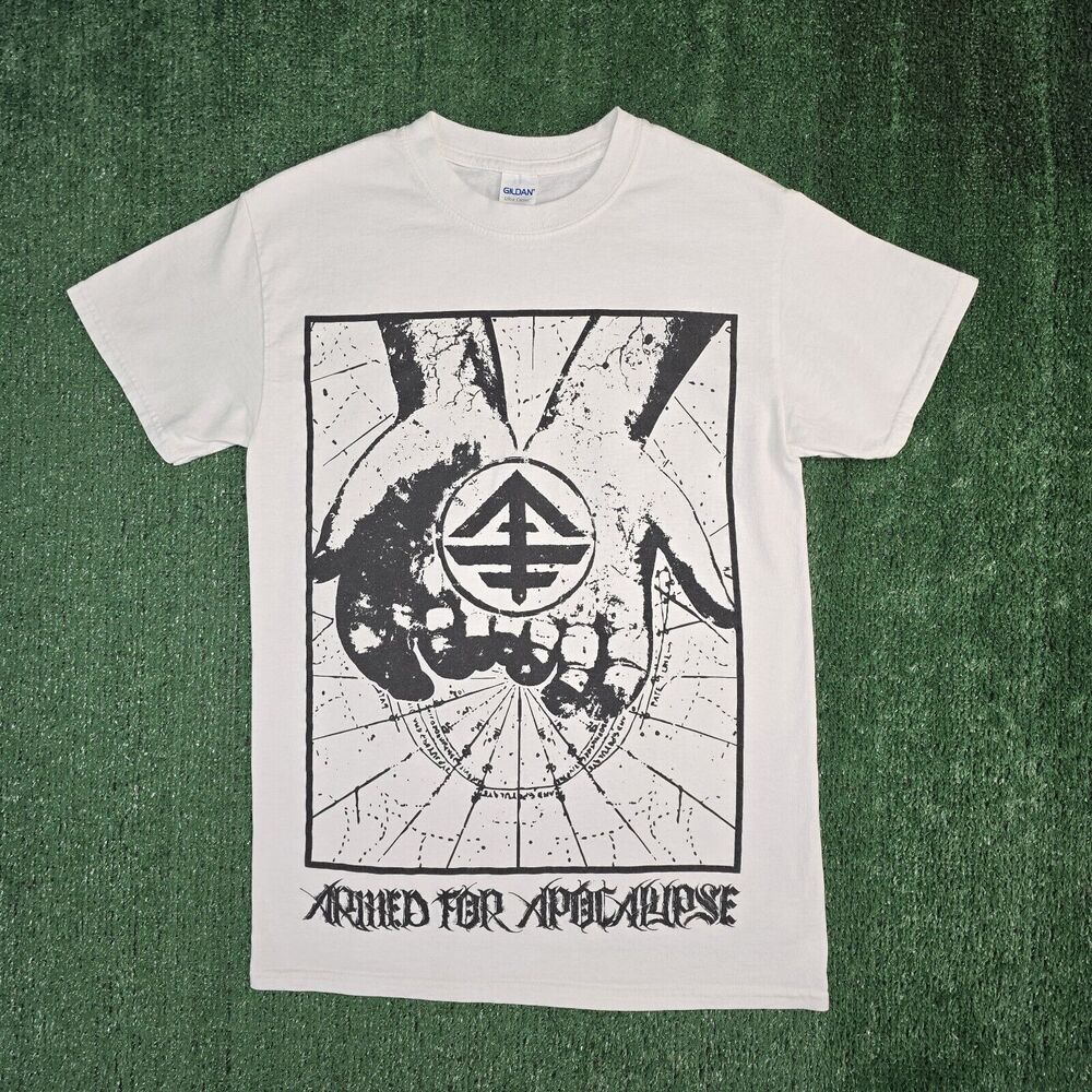 Armed For Apocalypse Palm Reader Album Shirt Size Small Metal Band Tee - Picture 2 of 6
